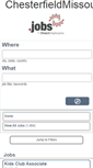 Mobile Screenshot of chesterfieldmissouri.jobs