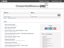 Tablet Screenshot of chesterfieldmissouri.jobs